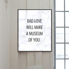 Motivatie quote marbe simpel poster