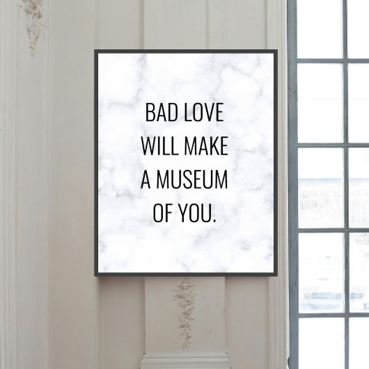 Motivatie quote marbe simpel poster