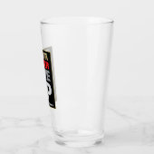 Motivatie quote nooit opgeven nooit opgeven glas (Links)