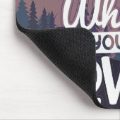 Motivatie Quote ontwerp Doe Wat je Liefde Muismat (Hoek)