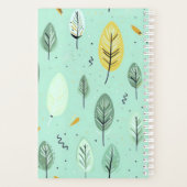 MOTIVATIE QUOTE PASTEL GROEN BOHO PATROON PLANNER (Achterkant)