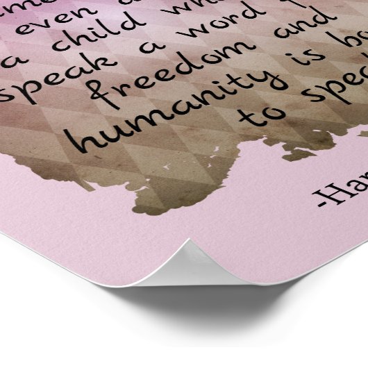 Motivatie quote poster (Hoek)