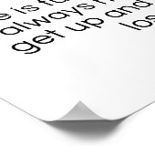 Motivatie Quote Poster, Boho Kantoor Decor Poster (Hoek)