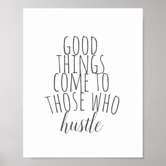 motivatie quote poster typografie woordkunst (Voorkant)