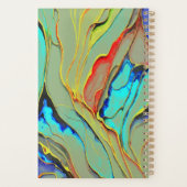 MOTIVATIE QUOTE RETRO WATERVERF INKT ONTWERP PLANNER (Achterkant)