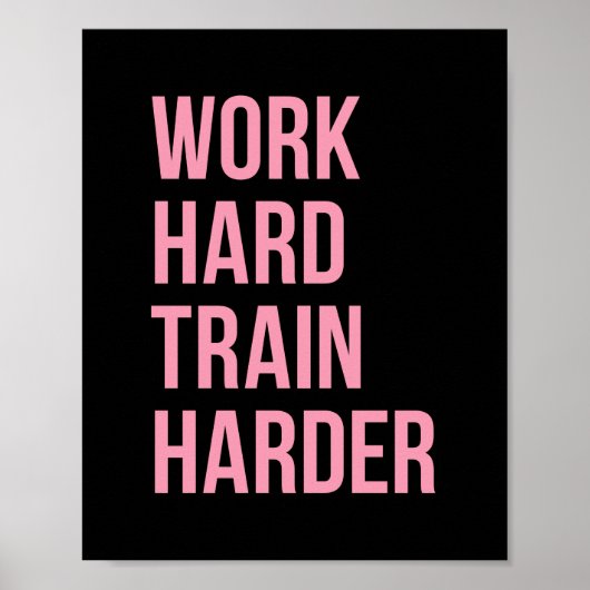 Motivatie Quote roze bel B Poster (Voorkant)