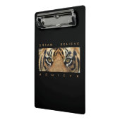 Motivatie Quote Sjabloon Dream Believe Bereiken Mini Klembord (Angled2)