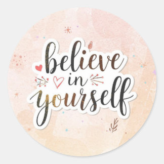 Motivatie Quote Sticker - Die-Cut