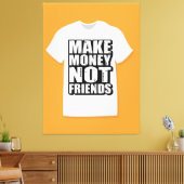 Motivatie quote typografie canvas afdruk (Insitu (Woonkamer))