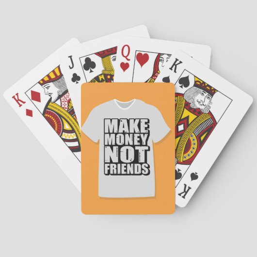Motivatie quote typografie pokerkaarten (Achterkant)