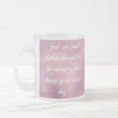 MOTIVATIE QUOTES COFFEE-MOK MATGLAS KOFFIEMOK (Links)