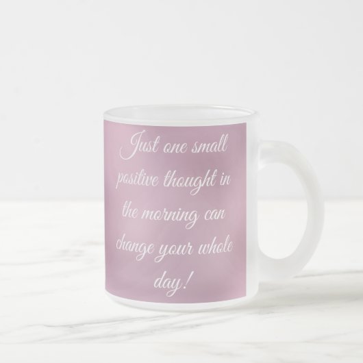 MOTIVATIE QUOTES COFFEE-MOK MATGLAS KOFFIEMOK (Rechts)