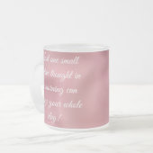 MOTIVATIE QUOTES COFFEE-MOK MATGLAS KOFFIEMOK (Voorkant links)