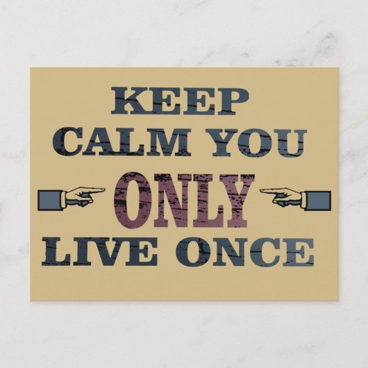 Motivatie quotes over het leven gezegden briefkaart (Voorkant)