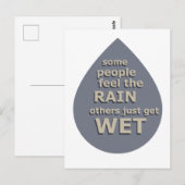 motivatie quotes over het leven gezegden briefkaart (Voorkant / Achterkant)