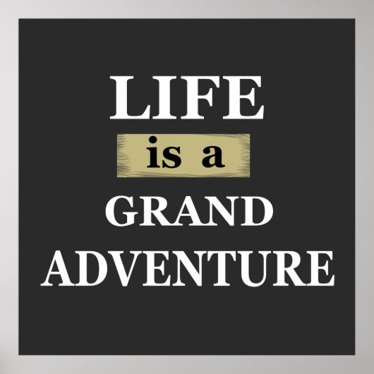 motivatie quotes over het leven gezegden poster (Voorkant)