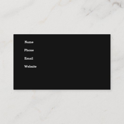 Motivatie quotes personaliseren tekstachtergrond visitekaartje (Achterkant)