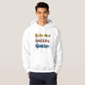 motivatie quotes Sweatshirt happiness inspirati (Voorkant volledig)