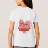 Motivatie quotes T-shirts voor kinderen – Inspire (Achterkant)