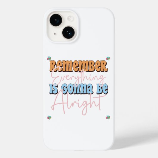 Motivatie quotes voor dagelijkse inspiratie Case-Mate iPhone case (Achterkant)