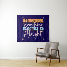 Motivatie quotes voor dagelijkse inspiratie wandkleed
