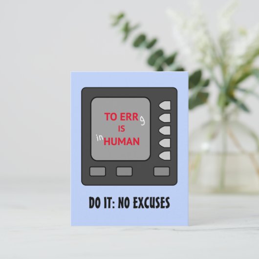 Motivatie ronddraaiende gymzaal briefkaart (Staand voorkant)