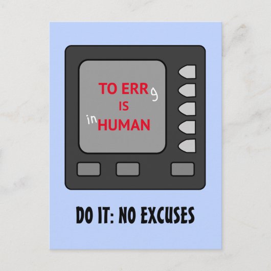 Motivatie ronddraaiende gymzaal briefkaart (Voorkant)