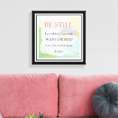 Motivatie Rumi Quote-Inspirerend Canvas Afdruk (Insitu (Woonkamer))