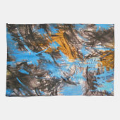 Motivatie ~ schilderij van Sharon Dawn Theedoek (Horizontaal)