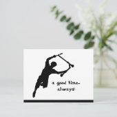 Motivatie Scooter Quote Goede Tijd Altijd Briefkaart (Staand voorkant)