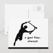 Motivatie Scooter Quote Goede Tijd Altijd Briefkaart (Voorkant / Achterkant)