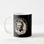 Motivatie Seneca Quote - Moed Koffiemok (Links)