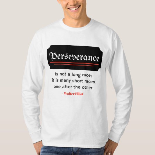 Motivatie Shirt voor doorzettingsofferte (Voorkant)