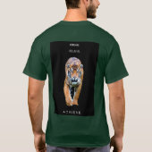 Motivatie Sjabloon Dream gelooft dat Tiger kan wor T-shirt (Achterkant)