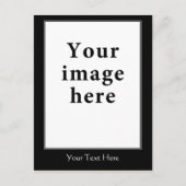 Motivatie sjabloon verticale rand stijl briefkaart (Voorkant)