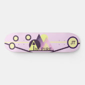 Motivatie  skateboard "INSPIRE" (Horizontaal)
