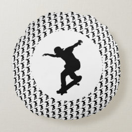 Motivatie skateboarden offerte Goede tijd altijd Rond Kussen