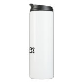 Motivatie slogan thermosbeker (Geroteerd rechts)