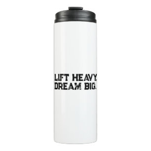 Motivatie slogan thermosbeker