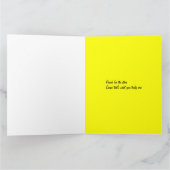 Motivatie Son Birthday-kaarten Kaart (Binnen)