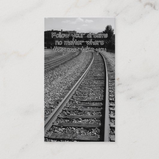 Motivatie Speaker Life Coach Visitekaartje (Voorkant)