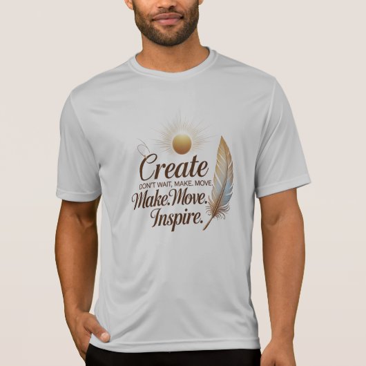 Motivatie Sport-Tek Competitor T-shirt (Voorkant)