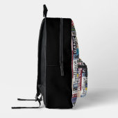 Motivatie sportcitaten rugzak (Links)