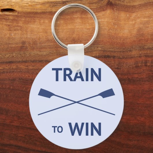 Motivatie sportieve offerte roeiers sleutelhanger (Voorkant)