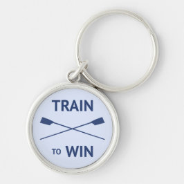 Motivatie sportieve offerte roeiers sleutelhanger