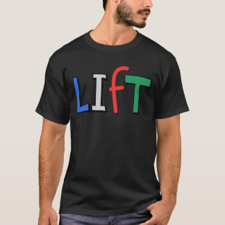 Motivatie sportschool inspirerende fitness workout t-shirt