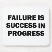 Motivatie sportschool quotes voor succes muismat (Voorkant)