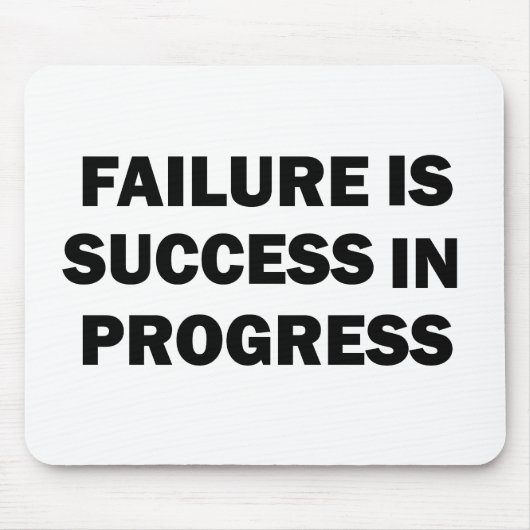 Motivatie sportschool quotes voor succes muismat (Voorkant)