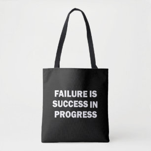 Motivatie sportschool quotes voor succes tote bag