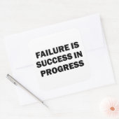 Motivatie sportschool quotes voor succes vierkante sticker (Envelop)